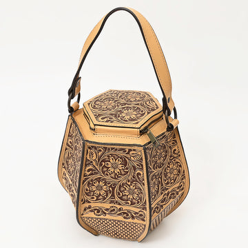 American Darling Tote Hand Tooled Genuine Leather Women Bag Western Handbag Purse | Travel Bags